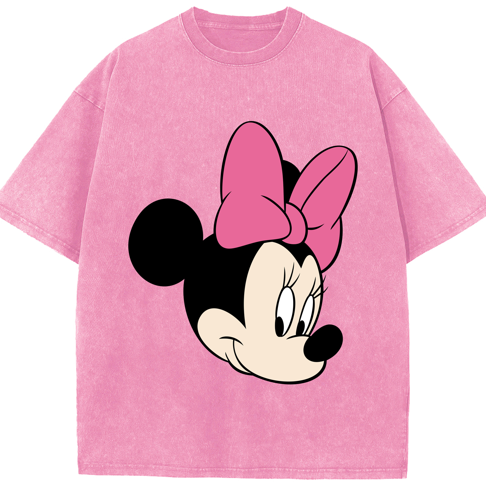 （画像用） ミッキーマウス Mickey Mouse 綿100% ヴィンテージ風 半袖Tシャツ（フロントプリント）